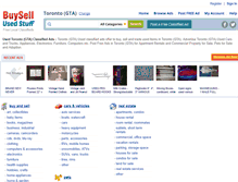 Tablet Screenshot of buysellusedstuff.com